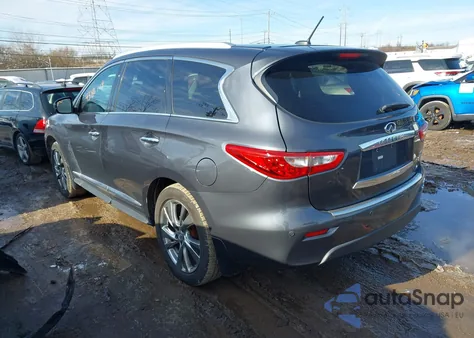 2013 Infiniti Jx35 from USA, damaged, VIN 5N1AL0MM5DC345310